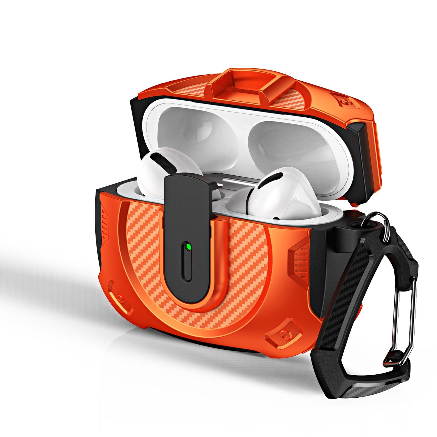 Cool mecha Apple earphone case