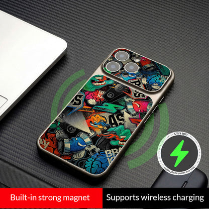 Graffiti Spray Paint Magnetic iPhone Case