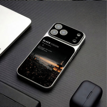 Black and Gold Urban-Style iPhone Case