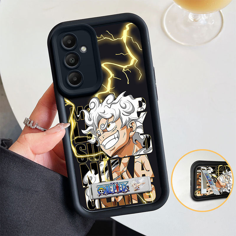Simple stand cartoon Samsung phone case