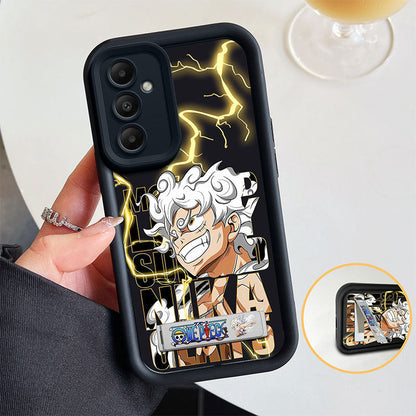Simple stand cartoon Samsung phone case