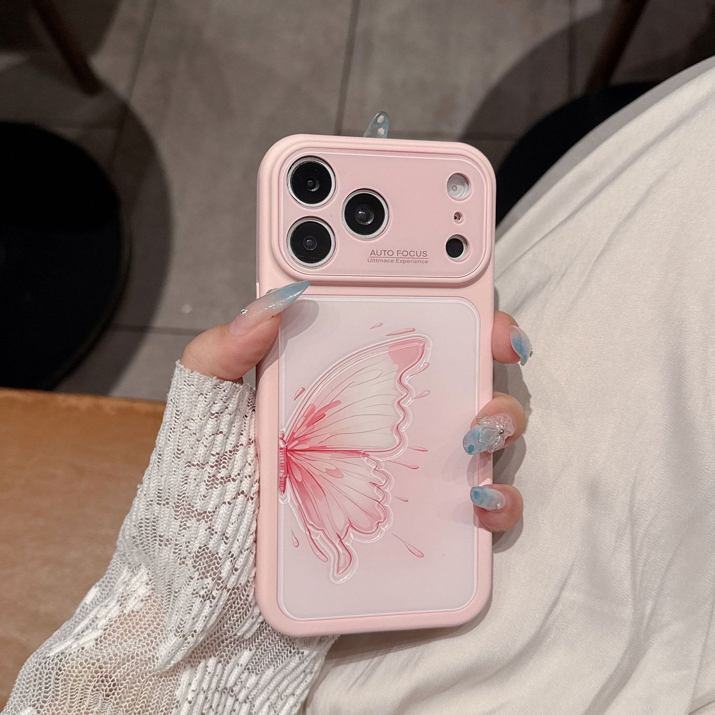 3D Butterfly Apple Phone Case