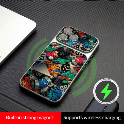 Graffiti Spray Paint Magnetic iPhone Case