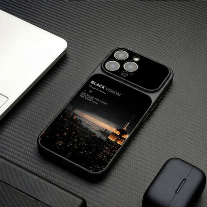 Black and Gold Urban-Style iPhone Case