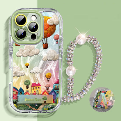 Balloon Town Bracelet Stand Apple Phone Case
