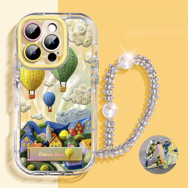 Balloon Town Bracelet Stand Apple Phone Case