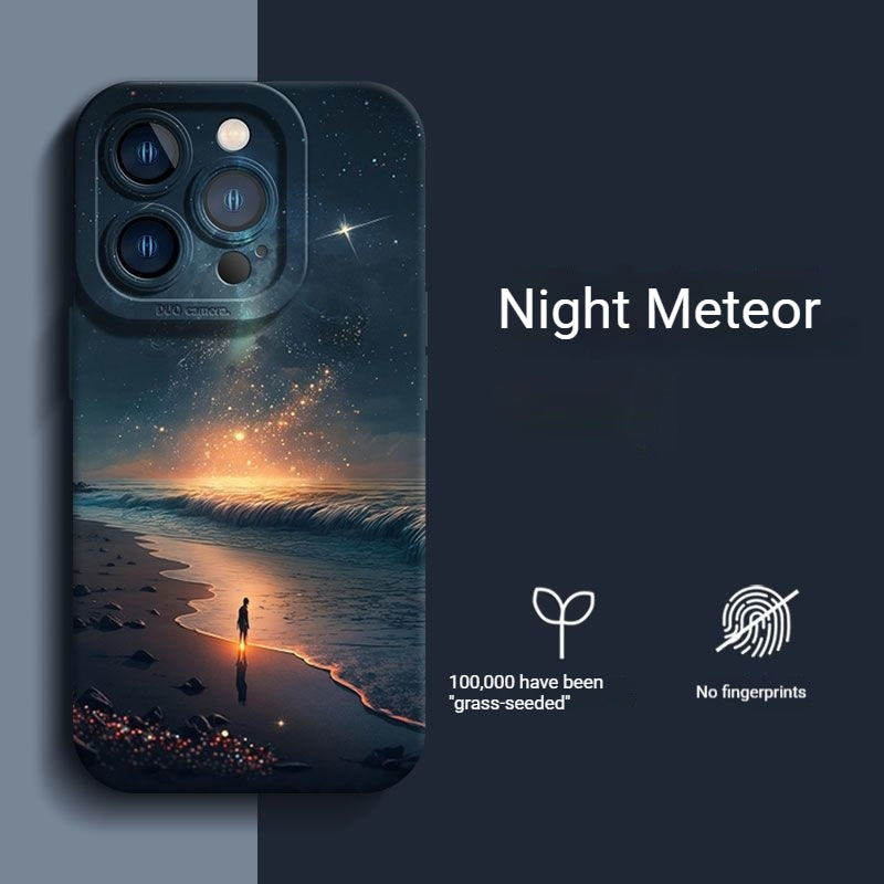 Landscape oil painting Apple phone case