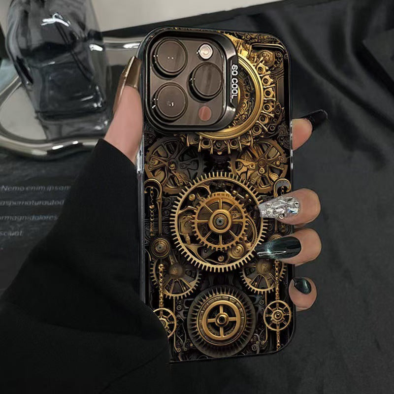 Advanced mechanical gear Apple phone case