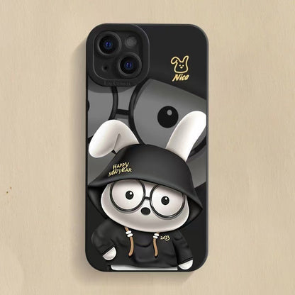 Cute bunny Apple phone case