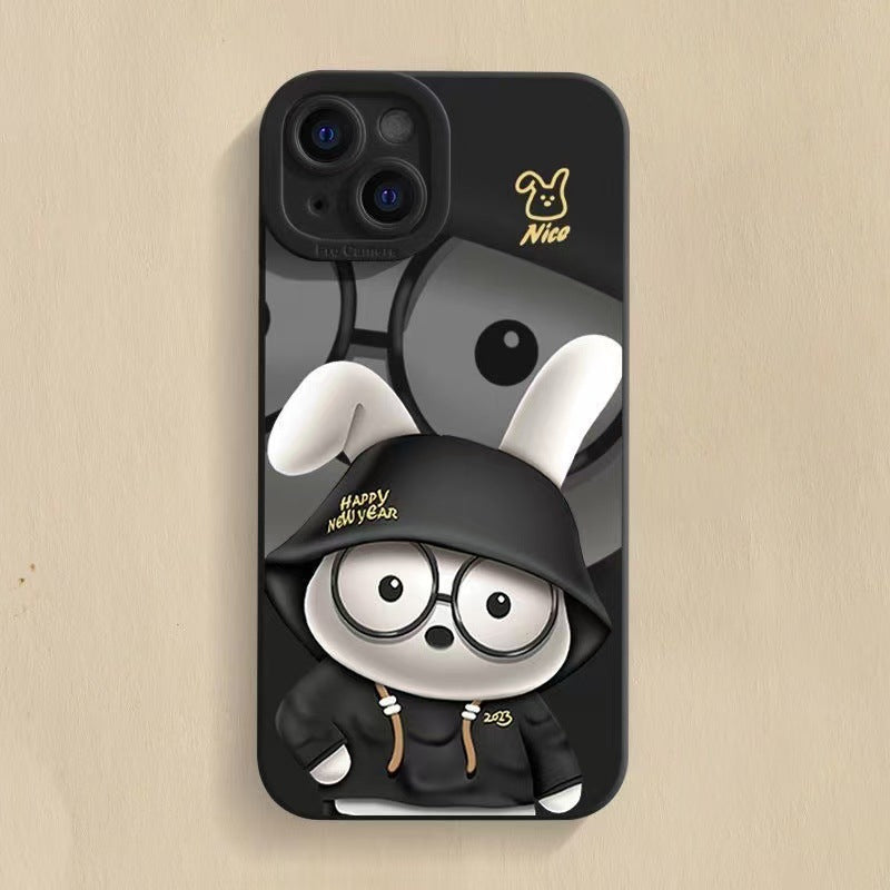 Cute bunny Apple phone case