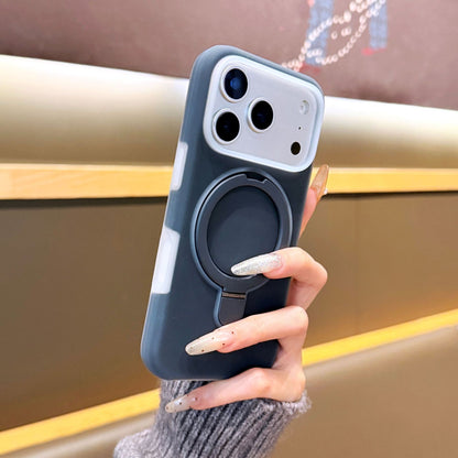 Jelly Magnetic Stand Apple Phone Case