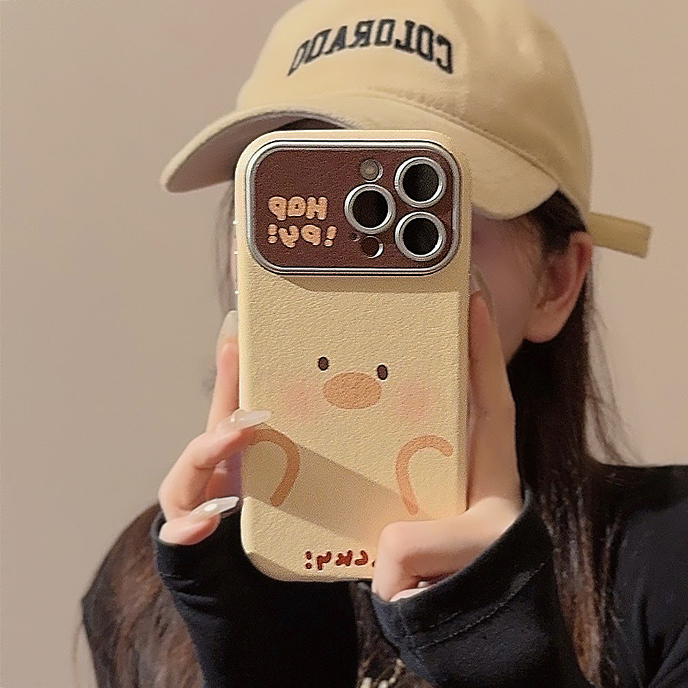 Super cute pig and duck apple phone case
