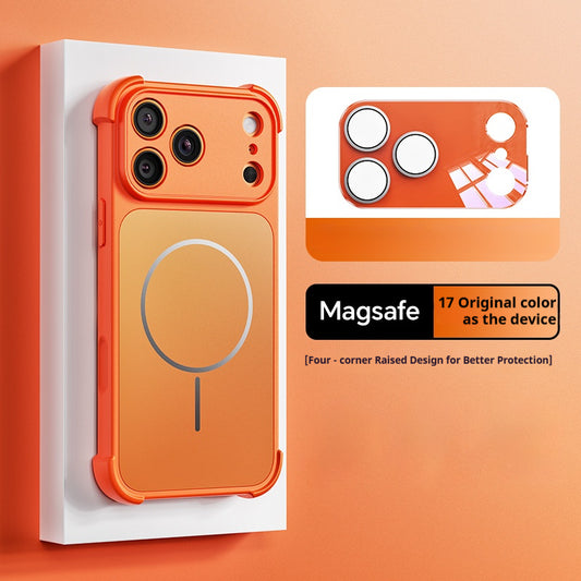 2-in-1 Drop-Proof Magnetic Apple Phone Case