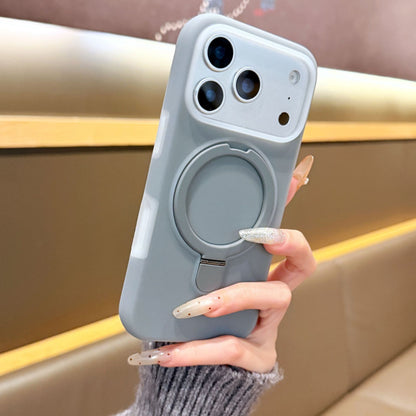 Jelly Magnetic Stand Apple Phone Case