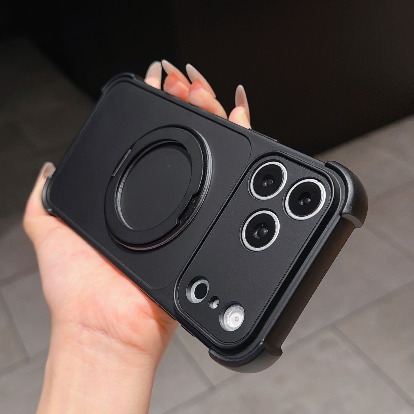 360° Rotating Magnetic Apple Phone Case