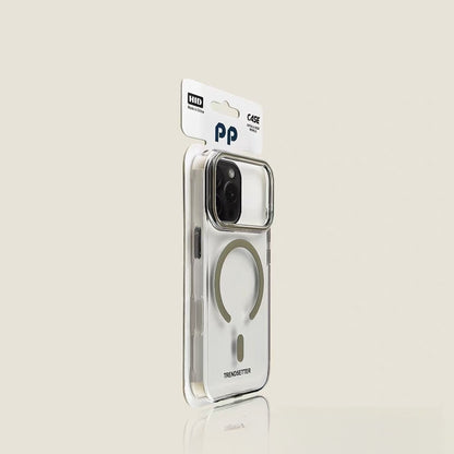Ultra-thin heat dissipation magnetic transparent lens film Apple phone case