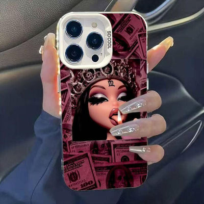 Stylish and unique lighter witch-themed Apple phone case