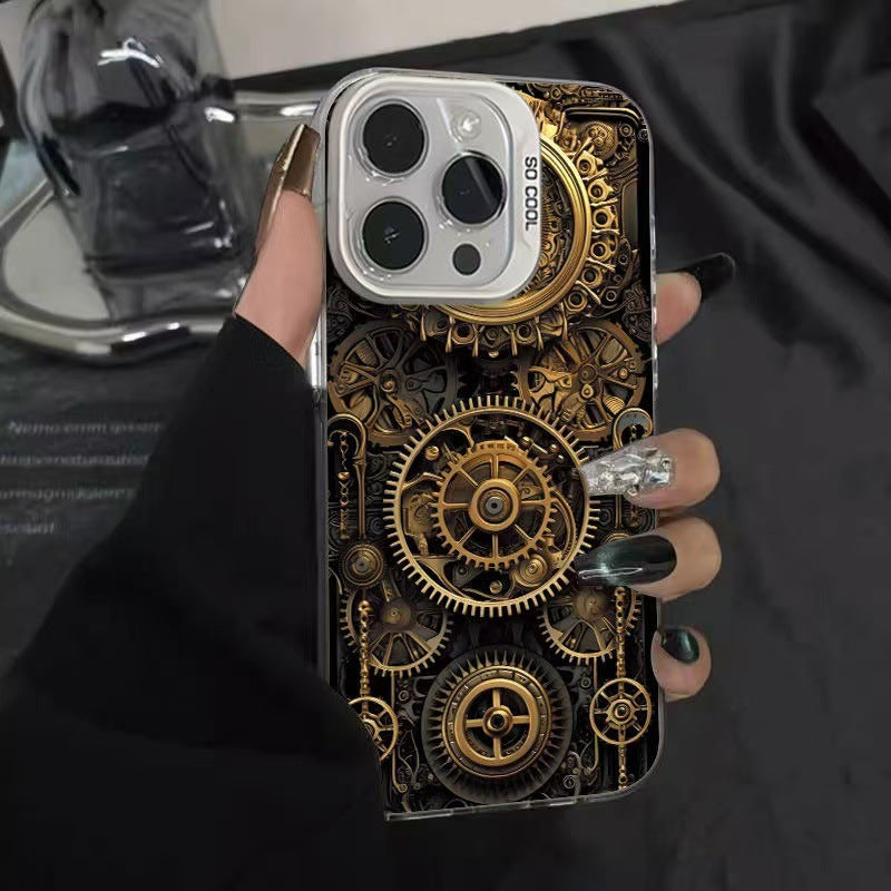 Advanced mechanical gear Apple phone case