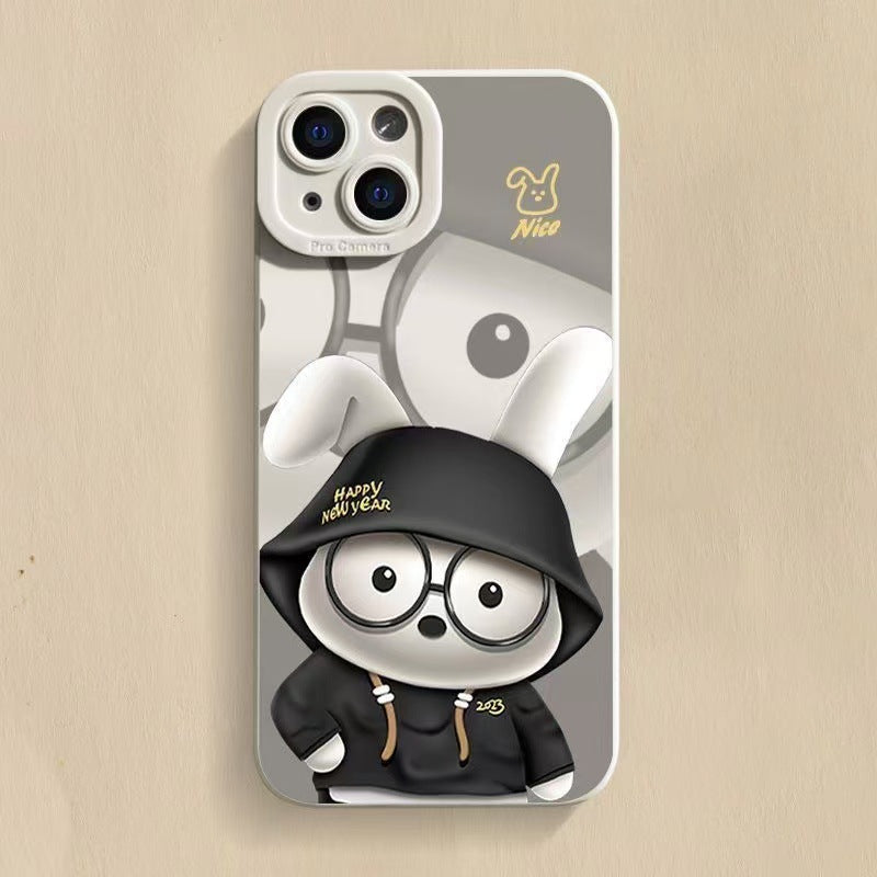 Cute bunny Apple phone case