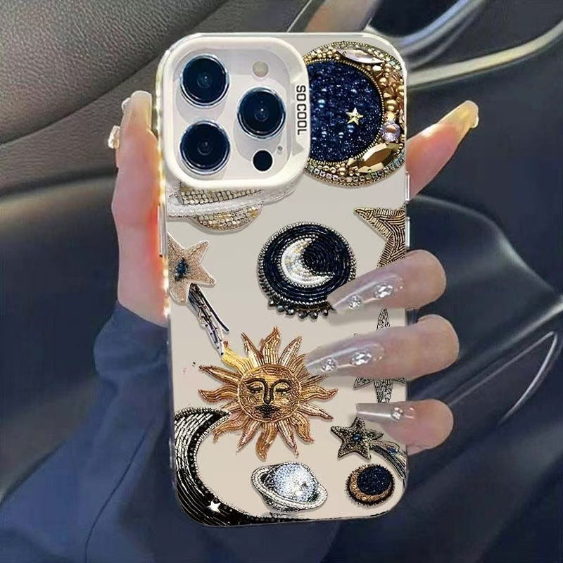 Trendy Sun and Moon Apple Phone Cases
