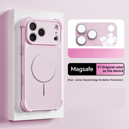2-in-1 Drop-Proof Magnetic Apple Phone Case