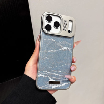 Ultra-thin frameless heat dissipation Kevlar magnetic Apple phone case