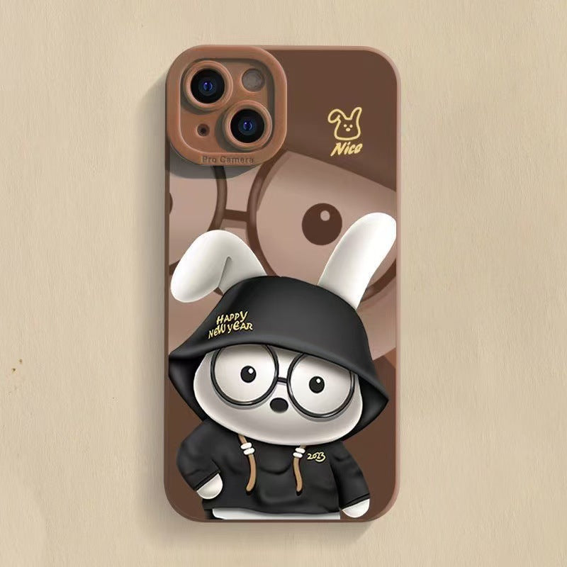Cute bunny Apple phone case