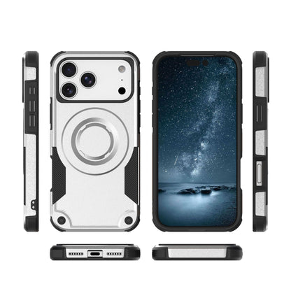 Four-corner anti-drop magnetic Apple phone case