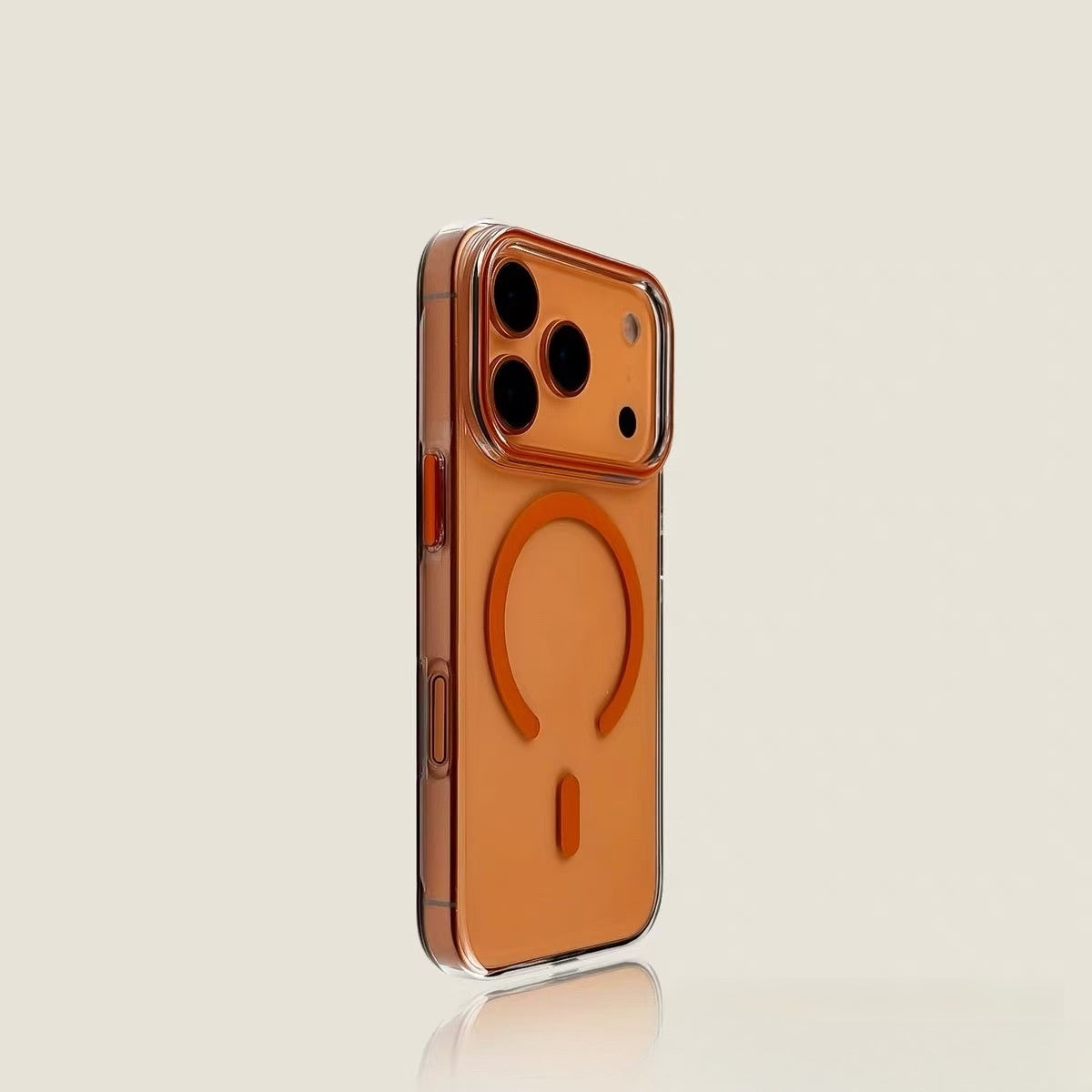 Ultra-thin heat dissipation magnetic transparent lens film Apple phone case