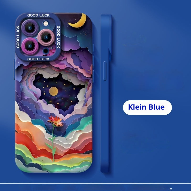 Blue Starry Sky Apple Phone Case
