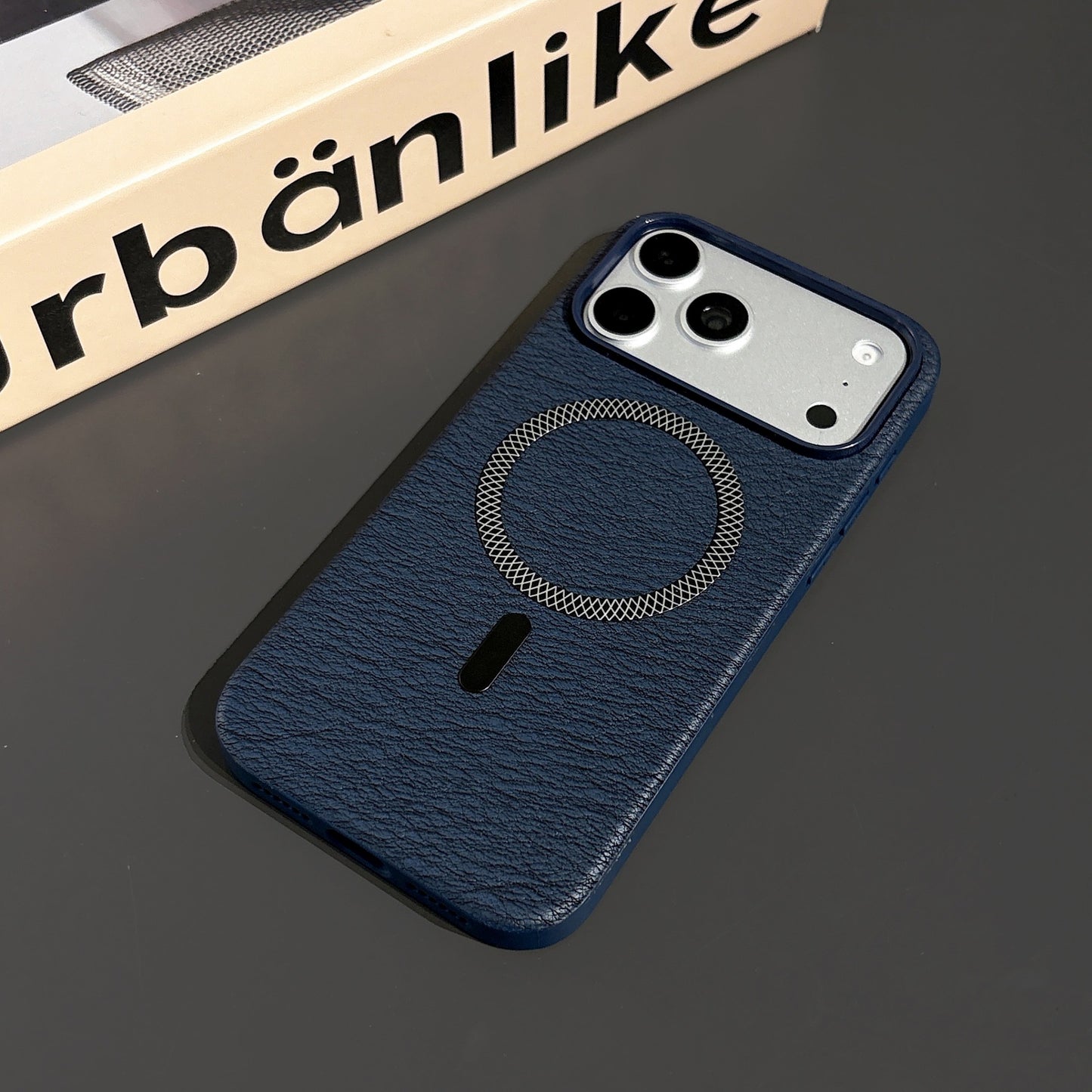 Ultra-thin minimalist full-coverage magnetic Apple phone case