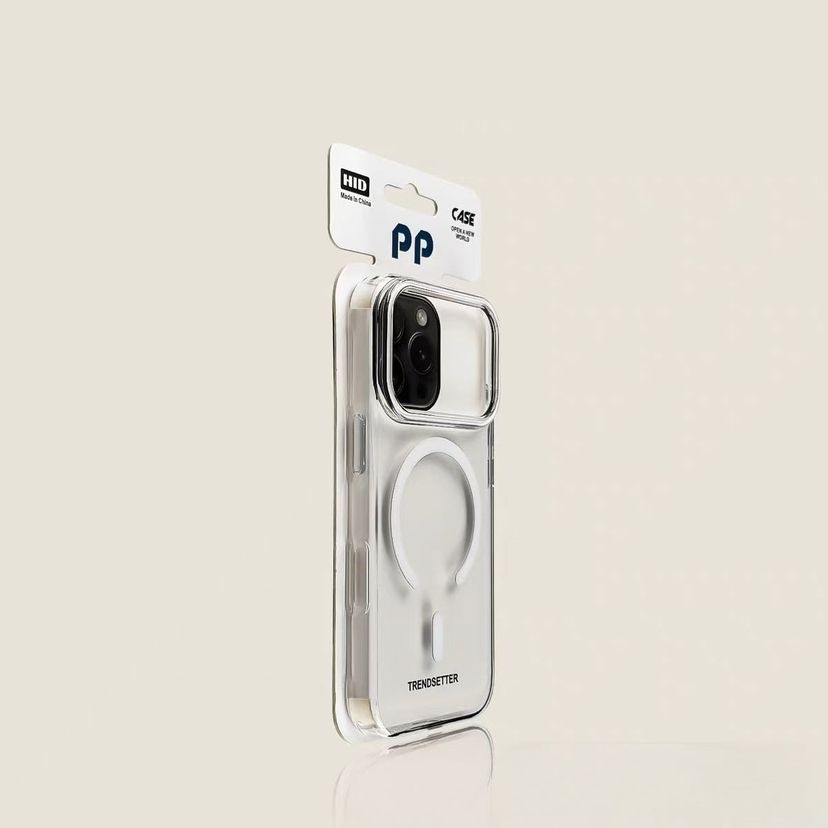 Ultra-thin heat dissipation magnetic transparent lens film Apple phone case