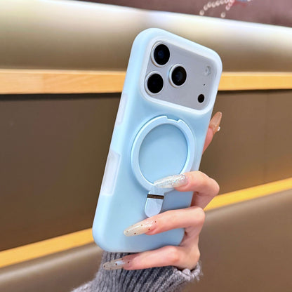 Jelly Magnetic Stand Apple Phone Case