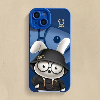 Cute bunny Apple phone case
