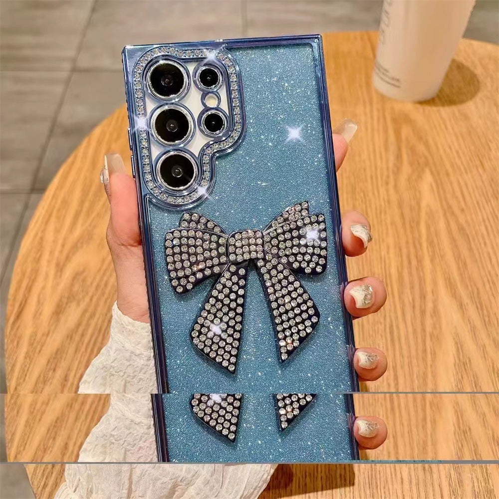Bow Glitter Samsung Phone Case
