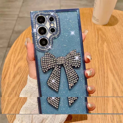 Bow Glitter Samsung Phone Case