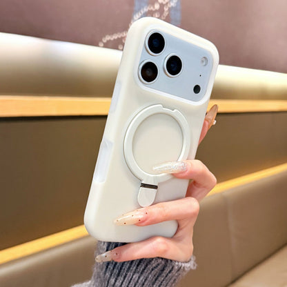 Jelly Magnetic Stand Apple Phone Case