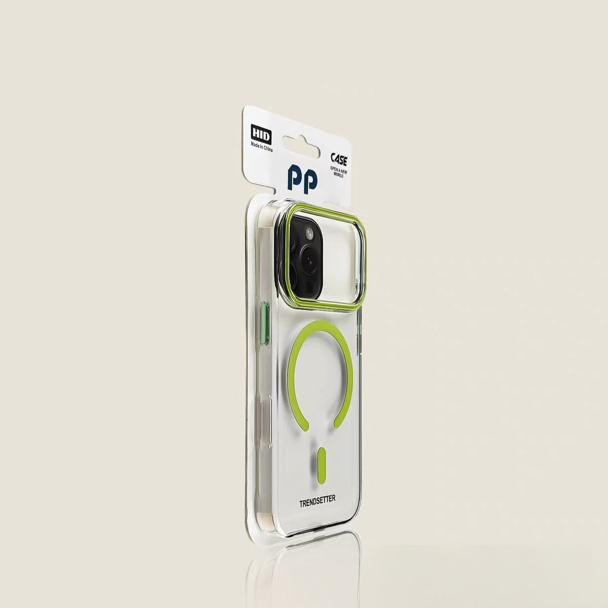 Ultra-thin heat dissipation magnetic transparent lens film Apple phone case