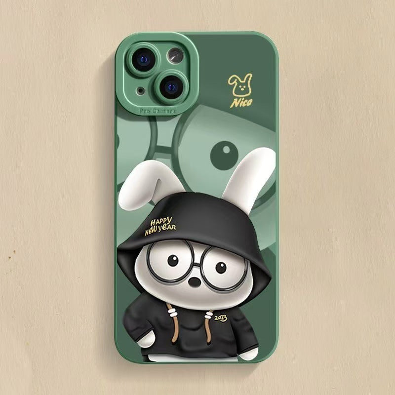 Cute bunny Apple phone case