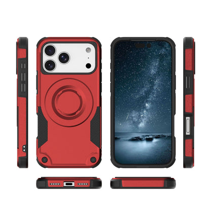 Four-corner anti-drop magnetic Apple phone case