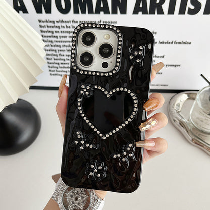 Creative Heart Butterfly iPhone Case