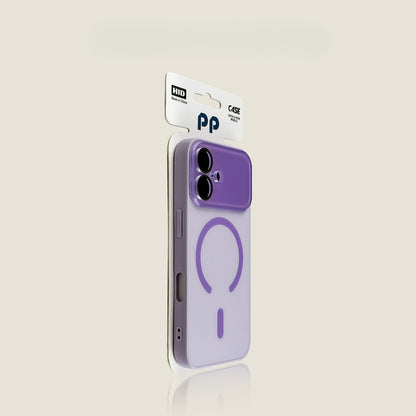 Skin-like frosted AG magnetic Apple phone case
