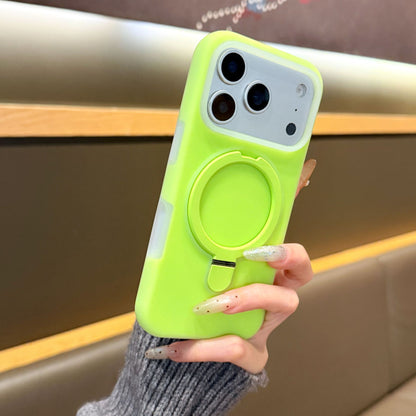 Jelly Magnetic Stand Apple Phone Case