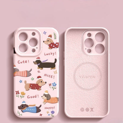 Cute Puppy Magnetic iPhone Case