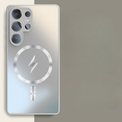 Frosted Glass Skin-Feel Magnetic Samsung Phone Case