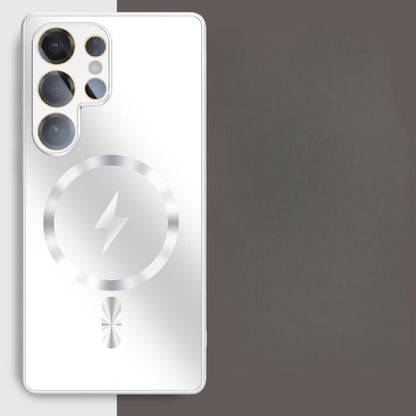 Frosted Glass Skin-Feel Magnetic Samsung Phone Case