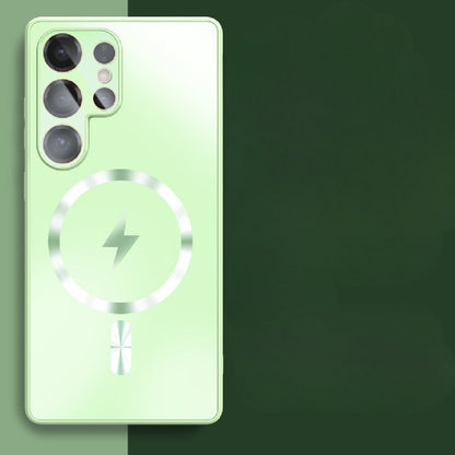 Frosted Glass Skin-Feel Magnetic Samsung Phone Case